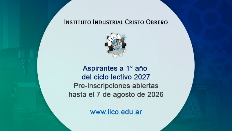 IICO abierta preinscripcion aspirantes 2027
